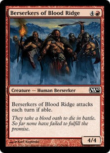 Berserkers of Blood Ridge (Magic 2010 Core Set) Near Mint Foil