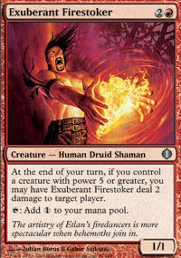 Exuberant Firestoker (Shards of Alara) Near Mint Foil