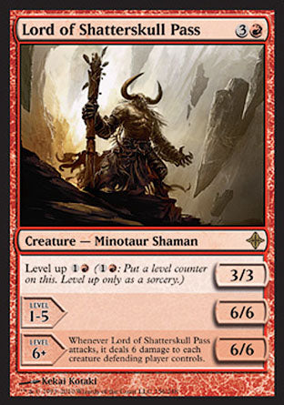 Lord of Shatterskull Pass (Rise of the Eldrazi) Near Mint Foil