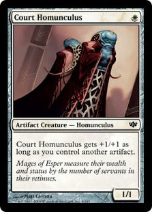 Court Homunculus (Conflux) Near Mint Foil