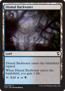 Dismal Backwater (Commander 2018) Near Mint
