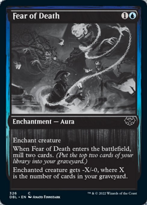 Fear of Death (Innistrad: Double Feature) Near Mint Foil