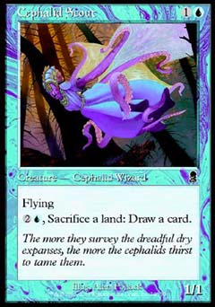 Cephalid Scout (Odyssey) Near Mint Foil