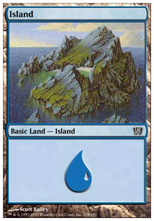 Island (338) (8th Edition) Near Mint