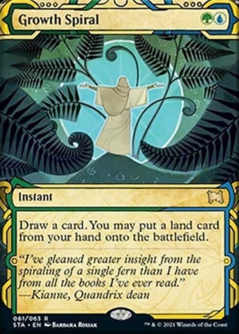Growth Spiral (Foil Etched) (Strixhaven Mystical Archive) Near Mint