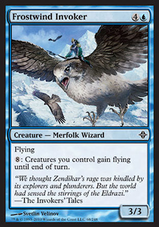 Frostwind Invoker (Rise of the Eldrazi) Near Mint Foil