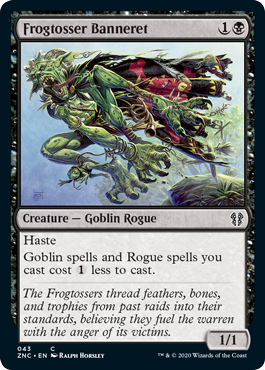 Frogtosser Banneret (Commander 2020 Zendikar Rising) Near Mint