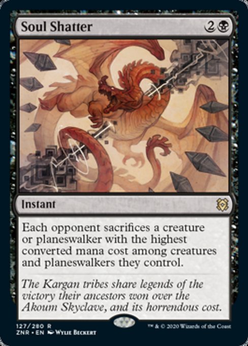 Soul Shatter (Zendikar Rising) Near Mint Foil
