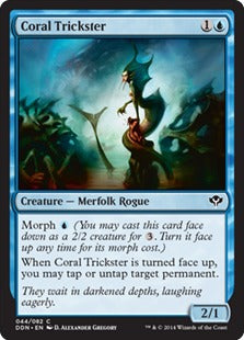 Coral Trickster (Duel Decks: Speed vs Cunning) Near Mint