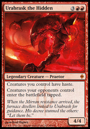 Urabrask the Hidden (New Phyrexia) Light Play