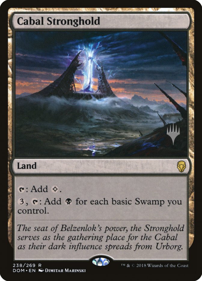 Cabal Stronghold (Promo Pack) Near Mint