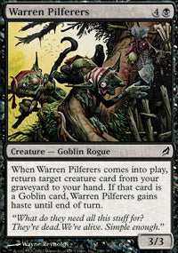 Warren Pilferers (Lorwyn) Near Mint