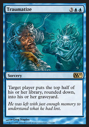 Traumatize (Magic 2011 Core Set) Light Play