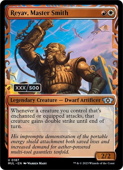 Reyav, Master Smith (Serialized) (March of the Machine: Multiverse Legends) Near Mint