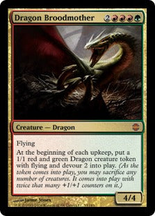 Dragon Broodmother (Alara Reborn) Light Play