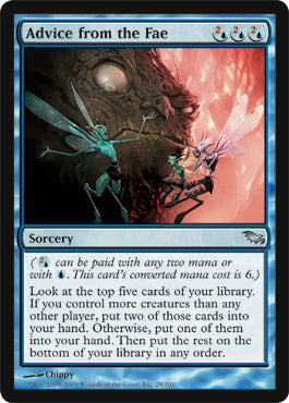Advice from the Fae (Shadowmoor) Near Mint Foil
