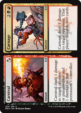 Carnival Carnage (Ravnica Allegiance) Near Mint Foil