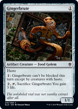 Gingerbrute (Throne of Eldraine) Near Mint Foil