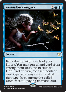 Aminatou's Augury (Commander 2018) Near Mint