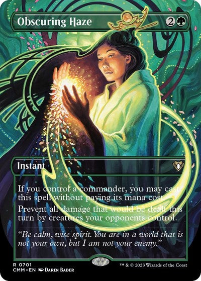 Obscuring Haze (Borderless) (Commander Masters) Near Mint