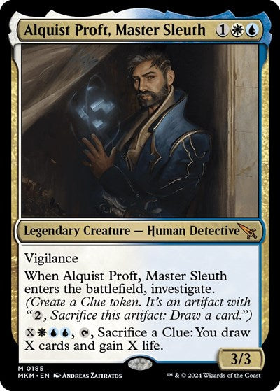 Alquist Proft, Master Sleuth (Murders at Karlov Manor) Near Mint