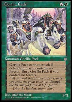 Gorilla Pack (Ice Age) Light Play