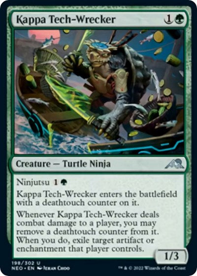 Kappa Tech-Wrecker (Kamigawa: Neon Dynasty) Near Mint