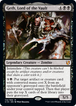 Geth, Lord of the Vault (Commander 2019) Near Mint