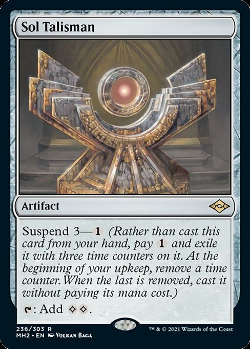Sol Talisman (Modern Horizons 2) Near Mint Foil
