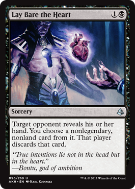 Lay Bare the Heart (Amonkhet) Near Mint