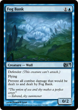 Fog Bank (Magic 2013 Core Set) Near Mint Foil