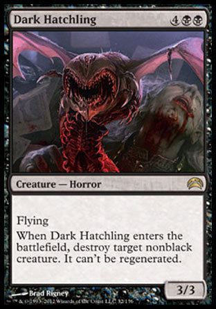 Dark Hatchling (Planechase 2012) Near Mint