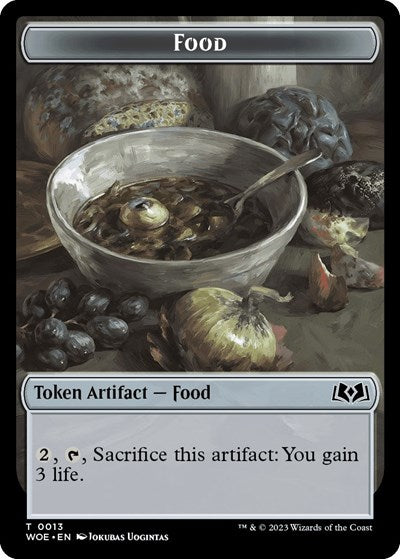 Food (0013) Token (Wilds of Eldraine) Near Mint