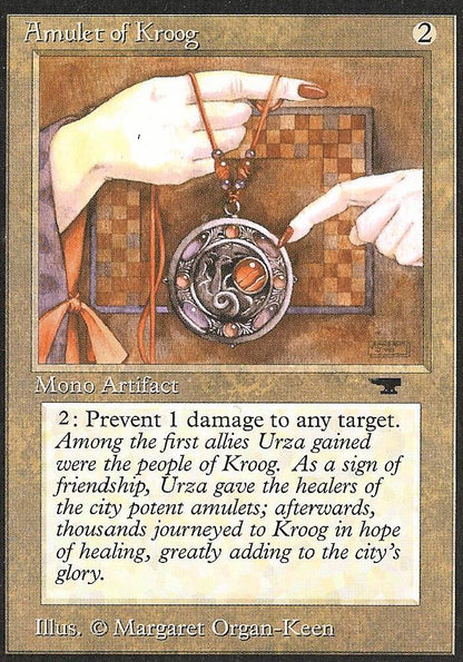 Amulet of Kroog (Antiquities) Near Mint
