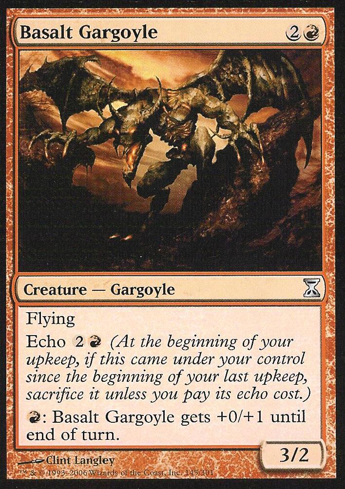 Basalt Gargoyle (Time Spiral) Near Mint Spanish