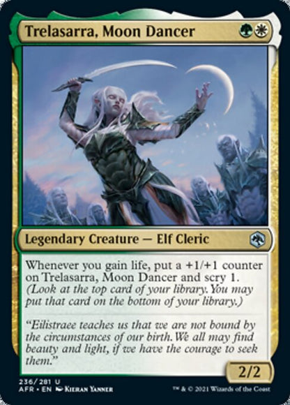 Trelasarra, Moon Dancer (Adventures in the Forgotten Realms) Near Mint Foil