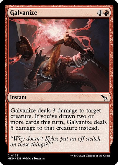 Galvanize (Murders at Karlov Manor) Near Mint