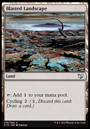 Blasted Landscape (Commander 2015) Near Mint