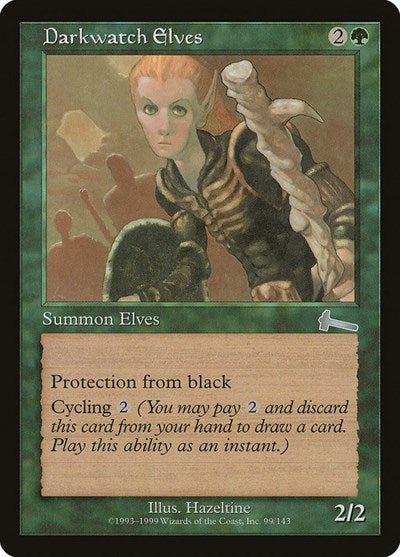 Darkwatch Elves (Urza's Legacy) Near Mint