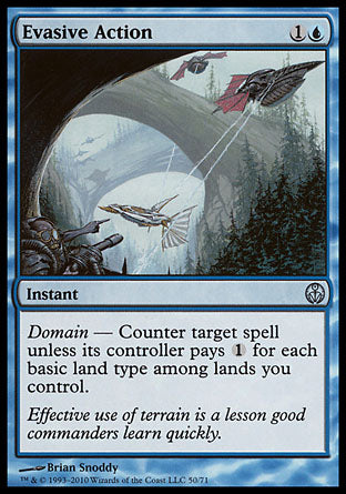 Evasive Action (Duel Decks: Phyrexia vs The Coalition) Near Mint