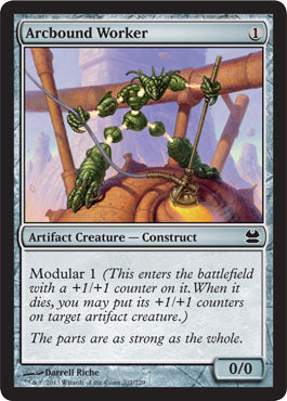 Arcbound Worker (Modern Masters) Near Mint Foil