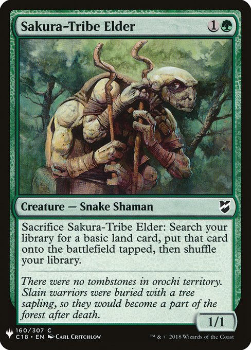 Sakura-Tribe Elder (Mystery Booster) Near Mint