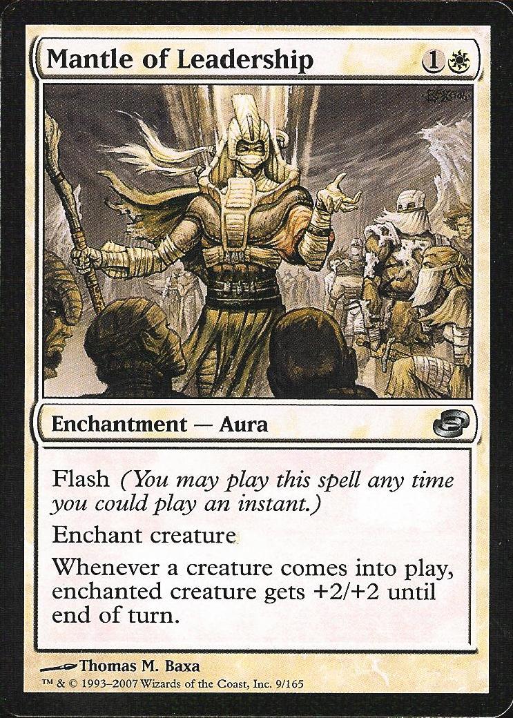 Mantle of Leadership (Planar Chaos) Near Mint