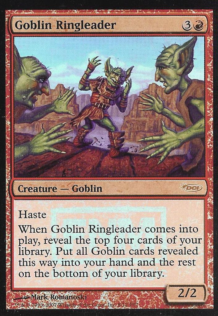 Goblin Ringleader (FNM) (Promotional Cards) Near Mint Foil