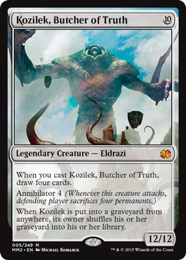 Kozilek, Butcher of Truth (Modern Masters 2015) Near Mint