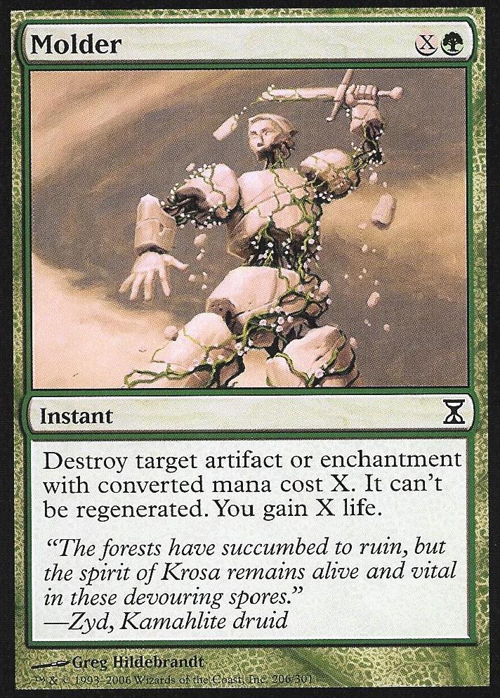 Molder (Time Spiral) Near Mint Foil