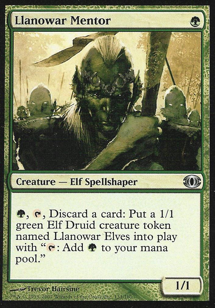 Llanowar Mentor (Futuresight) Near Mint Foil