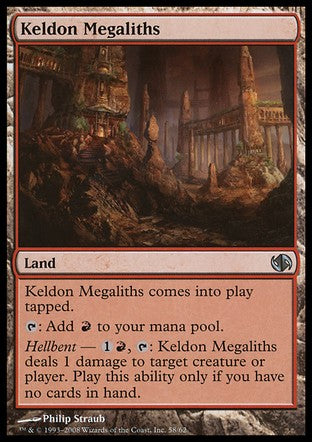 Keldon Megaliths (Duel Decks: Jace vs Chandra) Near Mint Japanese