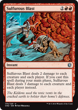 Sulfurous Blast (Conspiracy: Take the Crown) Near Mint