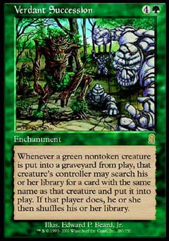 Verdant Succession (Odyssey) Near Mint